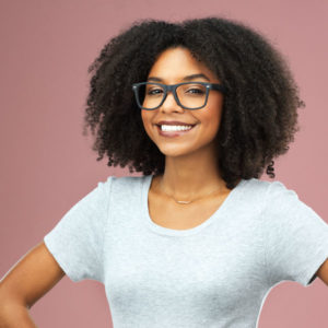 smiling young woman